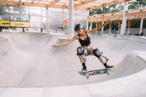 The French Skateboarding team