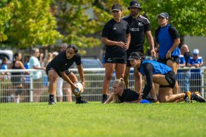Rugby à 7 : Les équipes féminines et masculines de Nouvelle Zélande en préparation à Soustons
