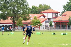 Rugby : l’équipe du SU Agen en préparation à Soustons